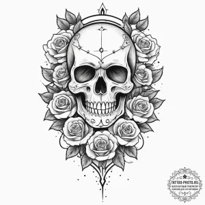 Tattoo sketch soldier with a brush, tattoo sk... - эскиз тату (№1756229100_0, 26.08.2025 17:25) — tattoo-photo.ru