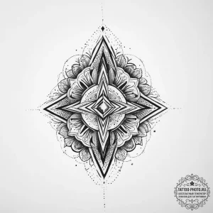 Tattoo sketch holy character, ink illustratio... - эскиз тату (№1756229501_0, 26.08.2025 17:31) — tattoo-photo.ru