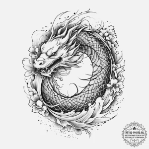 Tattoo sketch hands with a brush, tattoo flas... - эскиз тату (№1756232900_0, 26.08.2025 18:28) — tattoo-photo.ru