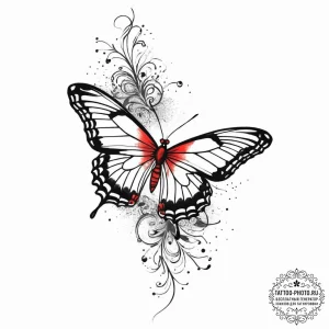 Tattoo sketch lacewing, tattoo drawing outlin... - эскиз тату (№1756234091_0, 26.08.2025 18:48) — tattoo-photo.ru