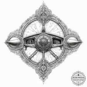 Tattoo sketch pilot airplane cockpit, ink ill... - эскиз тату (№1756234490_0, 26.08.2025 18:54) — tattoo-photo.ru
