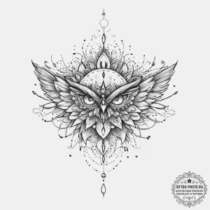 Tattoo sketch secret, ink illustration for ta... - эскиз тату (№1756248755_0, 26.08.2025 22:52) — tattoo-photo.ru