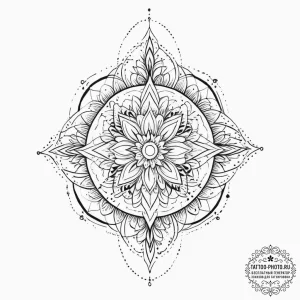 Tattoo sketch lupine, concept art for tattoo,... - эскиз тату (№1756250781_0, 26.08.2025 23:26) — tattoo-photo.ru