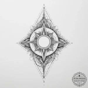 Tattoo sketch cosmic existence, tattoo sketch... - эскиз тату (№1756257489_0, 27.08.2025 01:18) — tattoo-photo.ru
