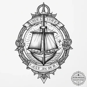 Tattoo sketch journey, tattoo line art, black... - эскиз тату (№1756260050_0, 27.08.2025 02:00) — tattoo-photo.ru