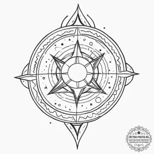 Tattoo sketch cosmic domain, tattoo flash she... - эскиз тату (№1756262441_0, 27.08.2025 02:40) — tattoo-photo.ru