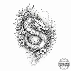 Tattoo sketch fairy flying, ink illustration... - эскиз тату (№1756263249_0, 27.08.2025 02:54) — tattoo-photo.ru
