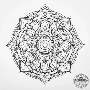 Tattoo sketch spirit, tattoo drawing outline,... - эскиз тату (№1756264248_0, 27.08.2025 03:10) — tattoo-photo.ru