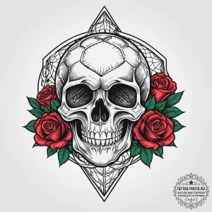 Tattoo sketch soccer ball with a net, concept... - эскиз тату (№1756274489_0, 27.08.2025 06:01) — tattoo-photo.ru