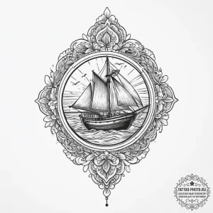 Tattoo sketch fan tattoo, artistic tattoo ske... - эскиз тату (№1756280994_0, 27.08.2025 07:49) — tattoo-photo.ru