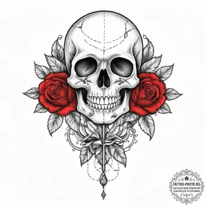 Tattoo sketch spiritual soil, concept art for... - эскиз тату (№1756283363_0, 27.08.2025 08:29) — tattoo-photo.ru