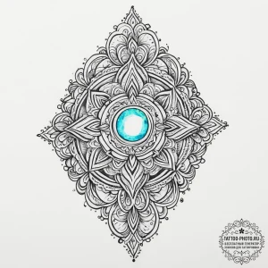 Tattoo sketch opal, tattoo flash sheet design... - эскиз тату (№1756290672_0, 27.08.2025 10:31) — tattoo-photo.ru