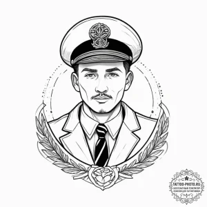 Tattoo sketch tailored suit in a classic styl... - эскиз тату (№1756307376_0, 27.08.2025 15:09) — tattoo-photo.ru