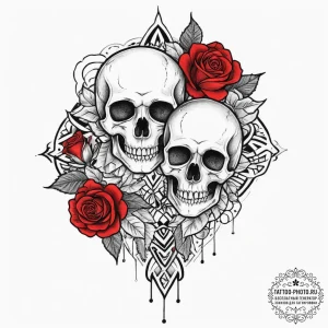 Tattoo sketch mystical representation, tattoo... - эскиз тату (№1756308524_0, 27.08.2025 15:28) — tattoo-photo.ru