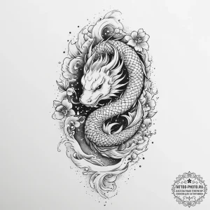 Tattoo sketch cosmic self, tattoo sketch desi... - эскиз тату (№1756312635_0, 27.08.2025 16:37) — tattoo-photo.ru