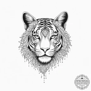 Tattoo sketch thread, artistic tattoo sketch,... - эскиз тату (№1756314226_0, 27.08.2025 17:03) — tattoo-photo.ru