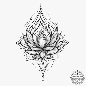 Tattoo sketch emerald, concept art for tattoo... - эскиз тату (№1756316458_0, 27.08.2025 17:40) — tattoo-photo.ru