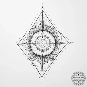 Tattoo sketch cosmic root, artistic tattoo sk... - эскиз тату (№1756317067_0, 27.08.2025 17:51) — tattoo-photo.ru