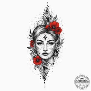 Tattoo sketch beige, ink illustration for tat... - эскиз тату (№1756335434_0, 27.08.2025 22:57) — tattoo-photo.ru