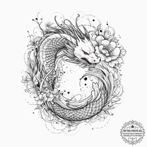 Tattoo sketch cosmic beginning, tattoo line a... - эскиз тату (№1756348182_0, 28.08.2025 02:29) — tattoo-photo.ru