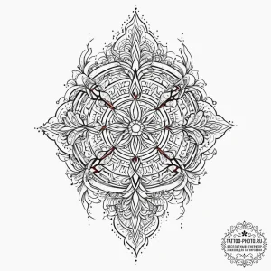 Tattoo sketch cosmic root, tattoo drawing out... - эскиз тату (№1756350177_0, 28.08.2025 03:02) — tattoo-photo.ru
