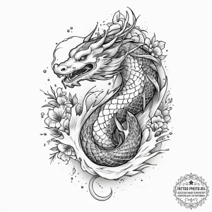 Tattoo sketch consecrated ground, concept art... - эскиз тату (№1756350978_0, 28.08.2025 03:16) — tattoo-photo.ru