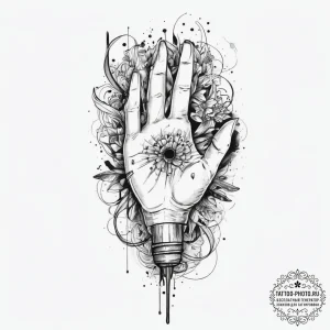 Tattoo sketch key tattoo, tattoo line art, vi... - эскиз тату (№1756354953_0, 28.08.2025 04:22) — tattoo-photo.ru