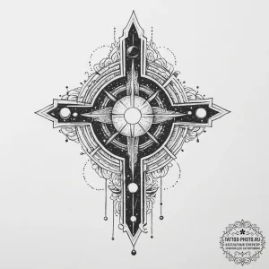 Tattoo sketch cosmic being, concept art for t... - эскиз тату (№1756366683_0, 28.08.2025 07:38) — tattoo-photo.ru