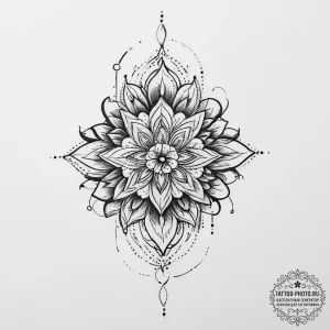 Tattoo sketch divine flow, tattoo flash sheet... - эскиз тату (№1756375835_0, 28.08.2025 10:10) — tattoo-photo.ru