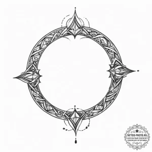 Tattoo sketch omega - эскиз тату (№1756377826_0, 28.08.2025 10:43) — tattoo-photo.ru
