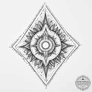 Tattoo sketch cosmic foundation, tattoo sketc... - эскиз тату (№1756395484_0, 28.08.2025 15:38) — tattoo-photo.ru