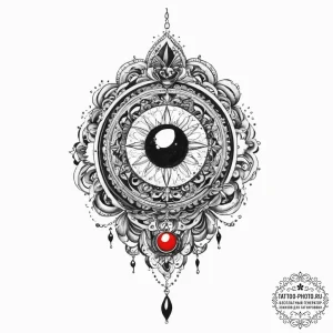 Tattoo sketch locket tattoo, ink illustration... - эскиз тату (№1756397866_0, 28.08.2025 16:17) — tattoo-photo.ru