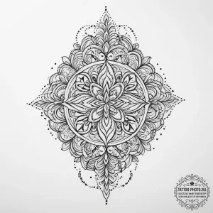 Tattoo sketch a symbolic idea, ink illustrati... - эскиз тату (№1756399057_0, 28.08.2025 16:37) — tattoo-photo.ru