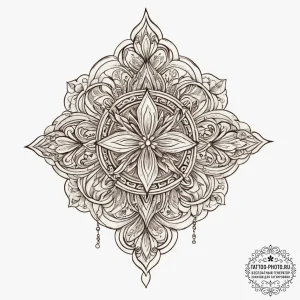 Tattoo sketch a lucky charm, tattoo drawing o... - эскиз тату (№1756400050_0, 28.08.2025 16:54) — tattoo-photo.ru
