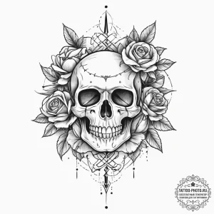 Tattoo sketch soldier with a needle, concept... - эскиз тату (№1756400841_0, 28.08.2025 17:07) — tattoo-photo.ru