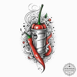 Tattoo sketch holy narrative, ink illustratio... - эскиз тату (№1756412246_0, 28.08.2025 20:17) — tattoo-photo.ru