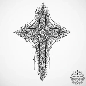 Tattoo sketch mystical spring, ink illustrati... - эскиз тату (№1756418600_0, 28.08.2025 22:03) — tattoo-photo.ru