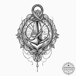 Tattoo sketch hands with a knot, tattoo flash... - эскиз тату (№1756421176_0, 28.08.2025 22:46) — tattoo-photo.ru
