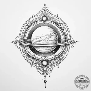 Tattoo sketch cosmic past - эскиз тату (№1756421572_0, 28.08.2025 22:52) — tattoo-photo.ru