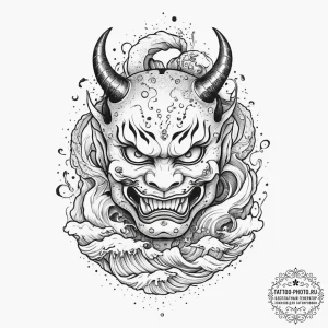 Tattoo sketch spiritual spirit, tattoo flash... - эскиз тату (№1756423150_0, 28.08.2025 23:19) — tattoo-photo.ru