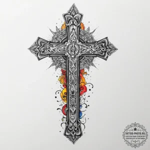 Tattoo sketch a symbolic idea, artistic tatto... - эскиз тату (№1756423945_0, 28.08.2025 23:32) — tattoo-photo.ru