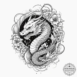 Tattoo sketch cosmic soil, artistic tattoo sk... - эскиз тату (№1756425723_0, 29.08.2025 00:02) — tattoo-photo.ru