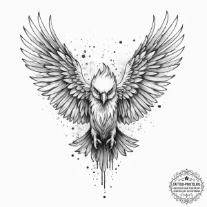 Tattoo sketch гарпия, tattoo sketch design, o... - эскиз тату (№1756442837_0, 29.08.2025 04:47) — tattoo-photo.ru