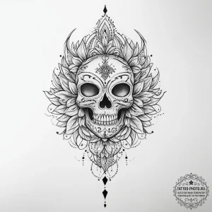 Tattoo sketch black - эскиз тату (№1756444221_0, 29.08.2025 05:10) — tattoo-photo.ru