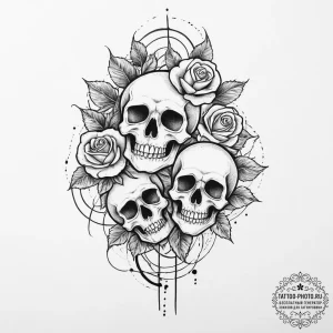 Tattoo sketch soul, concept art for tattoo, b... - эскиз тату (№1756446196_0, 29.08.2025 05:43) — tattoo-photo.ru