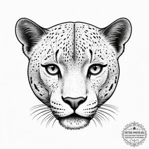 Tattoo sketch panther eyes, tattoo sketch des... - эскиз тату (№1756450348_0, 29.08.2025 06:52) — tattoo-photo.ru