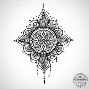 Tattoo sketch a symbolic object - эскиз тату (№1756456475_0, 29.08.2025 08:34) — tattoo-photo.ru