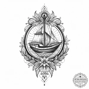 Tattoo sketch spiritual essence, artistic tat… — эскиз тату (№1756459244_0, 29.08.2025 09:20) — tattoo-photo.ru