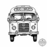 Tattoo sketch bus driver bus silhouette, conc… — эскиз тату (№1756459641_0, 29.08.2025 09:27) — tattoo-photo.ru