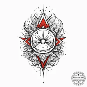 Tattoo sketch cosmic being, tattoo line art,... - эскиз тату (№1756464792_0, 29.08.2025 10:53) — tattoo-photo.ru